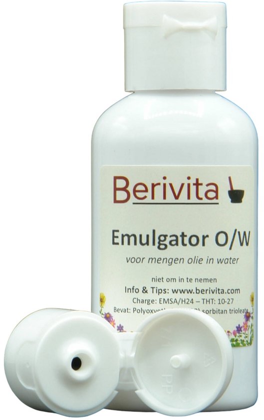 Emulgator 50ml - Makkelijk Olie of Butter met Water Mengen