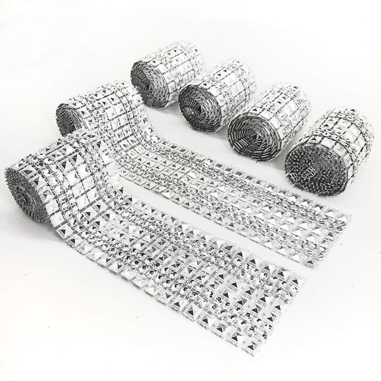 BENECREAT 1,72 m Kwastje Glas Kristal Strass Kettingen Bling Diamante