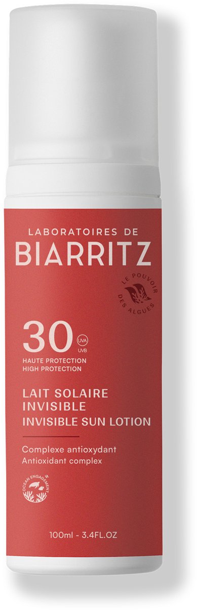 Laboratoires de Biarritz Satin Sun Milk Invisible SPF30 100 ml