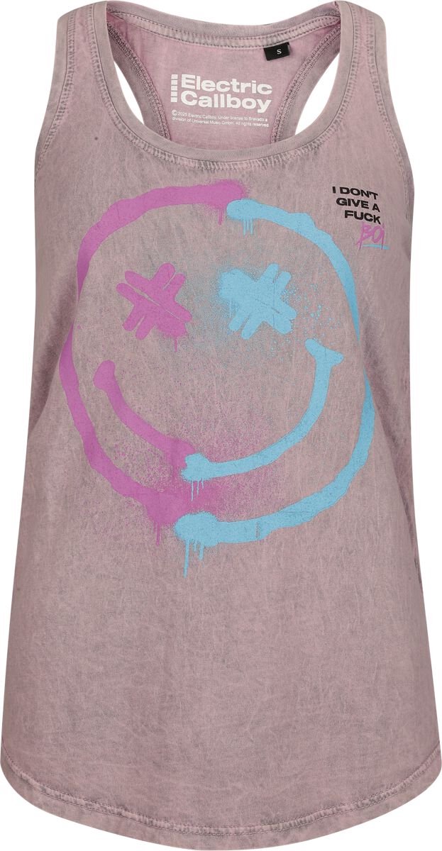 Electric Callboy Hypa Hypa Dames Top - roze - XXL