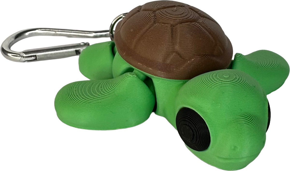 Flexi Schildpad Tassenhanger 8 cm