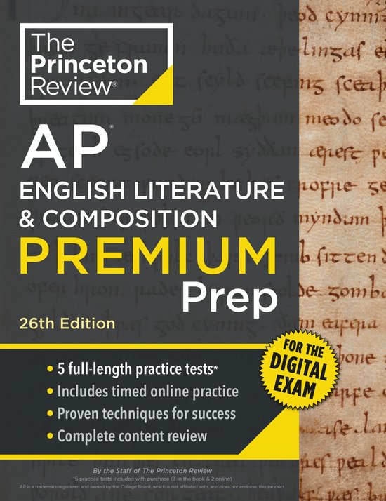 College Test Preparation - Princeton Review AP English Liter ... - cover