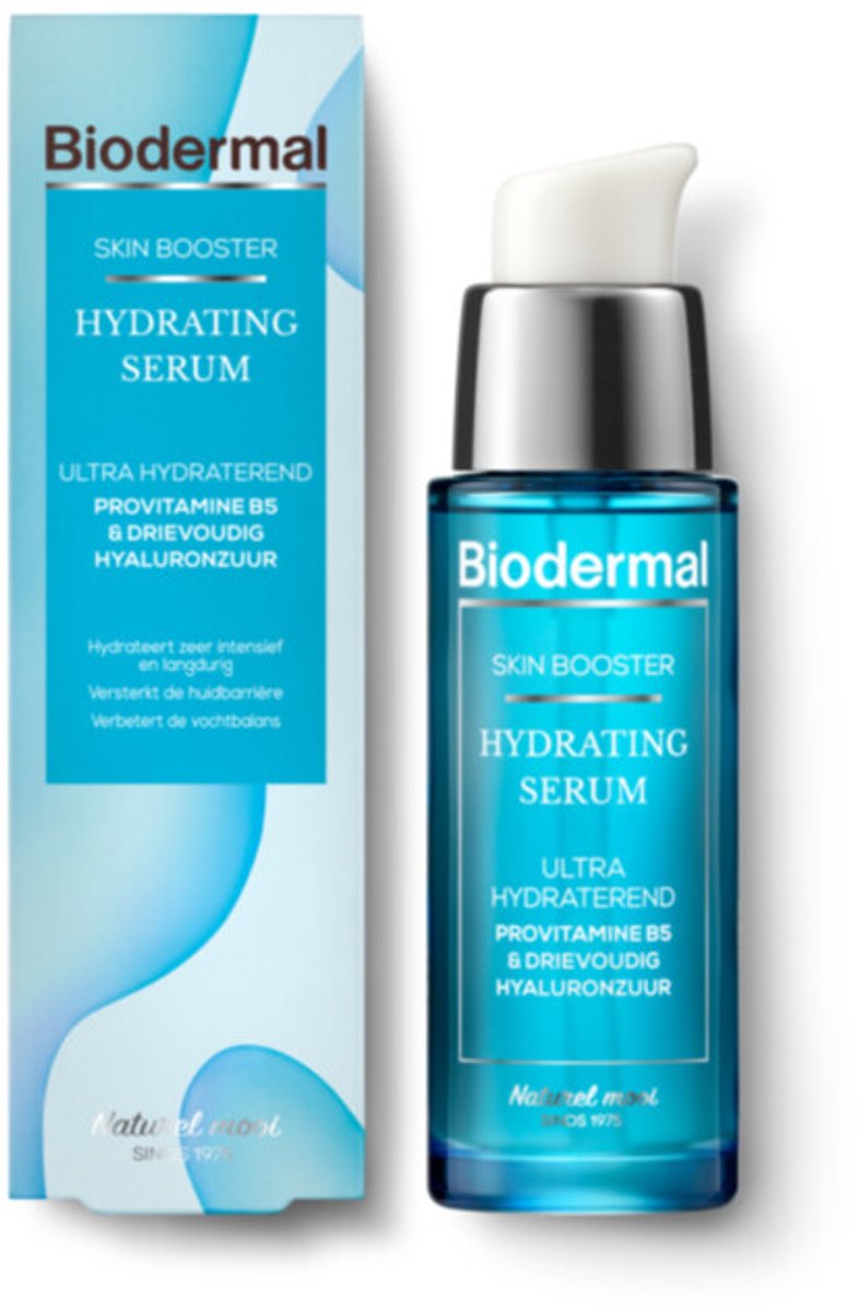 Goedkoopste 2x Biodermal Skin Booster Serum Vitamine B Hydrating 30 ml