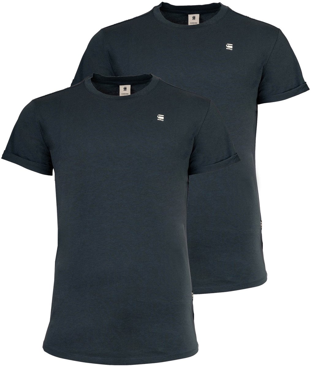 G-STAR T-shirt Lash 2 Pack Set van 2 Grijs