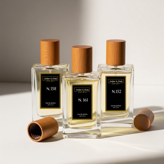 Cadeauset – 3 Luxe Parfums (3 x 30ml) – Geïnspireerd door Baccarat Rouge 540, Cactus Garden & Jasmine Musk