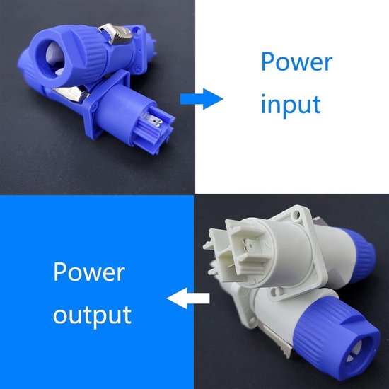 Computer Stage Connectors Professional PowerCon connector - 4 sets voor Stage Light en Speakers | bol