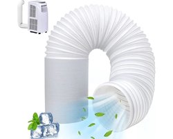 Airco slang 150 mm - Luchtafvoerslang - Airco Slang - Afvoerslang Airco Slang - Afvoerslang Mobiele Airco - Buitenmaat Ø150mm - Lengte 2 Meter - Geschikt Voor: Air Ventilation - Voor Airconditioning, Wasdroger, Afzuigkap, Drogerslang