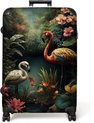 Tropische flamingo's