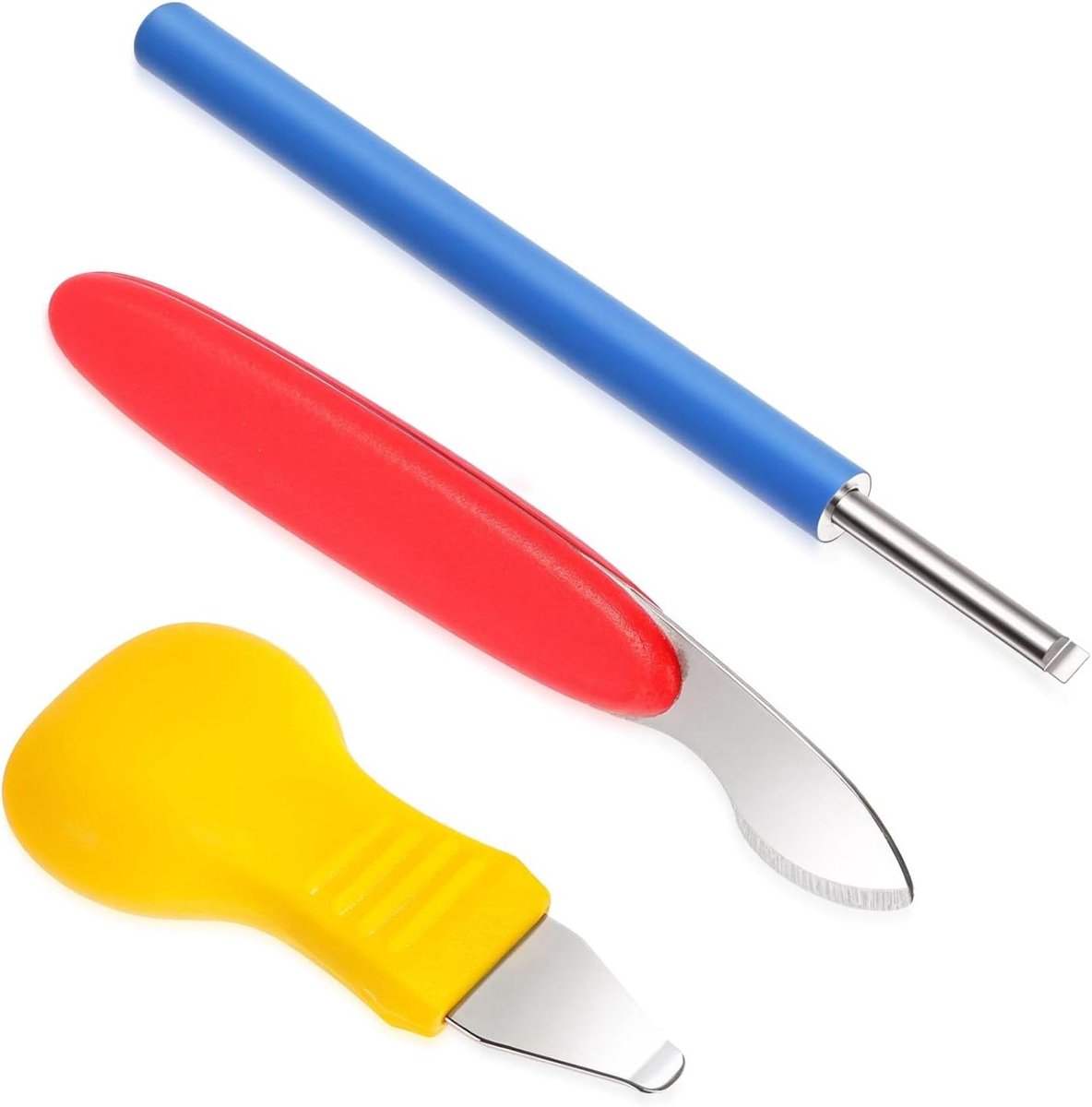 Horlogeopener gereedschapsset - horlogedekselopener - reparatiegereedschap - horlogekastopener - horloge batterijwissel gereedschap voor polshorloges - 3 stuks