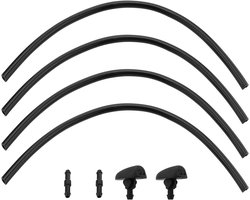 Allecto Plus - Voorruit Waterwisser 2 Set Vervanging Deel Ruitensproeiers Jet met Buis - Compatibel met Peugeot 208