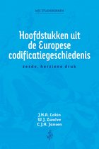 Hoofdstukken uit de Europese codificatiegeschiedenis