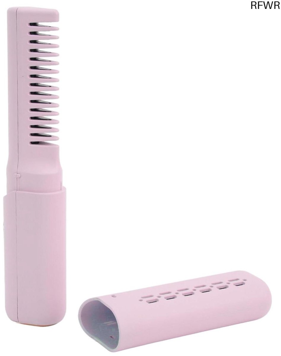 RFWR® Draadloze Mini Stijlborstel met Instelbare Temperaturen voor Reizen