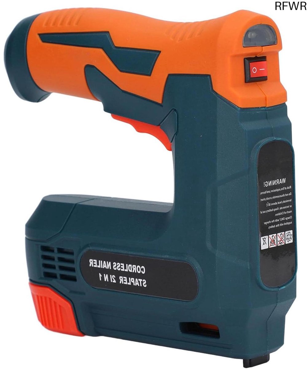 RFWR® Draadloze Elektrische Spijkerpistool voor Stoffering en Houtbewerking