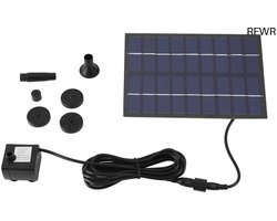 RFWR® Zonne-energie Fonteinpomp voor Tuin en Vijver - 200 l/u - Eenvoudige Installatie