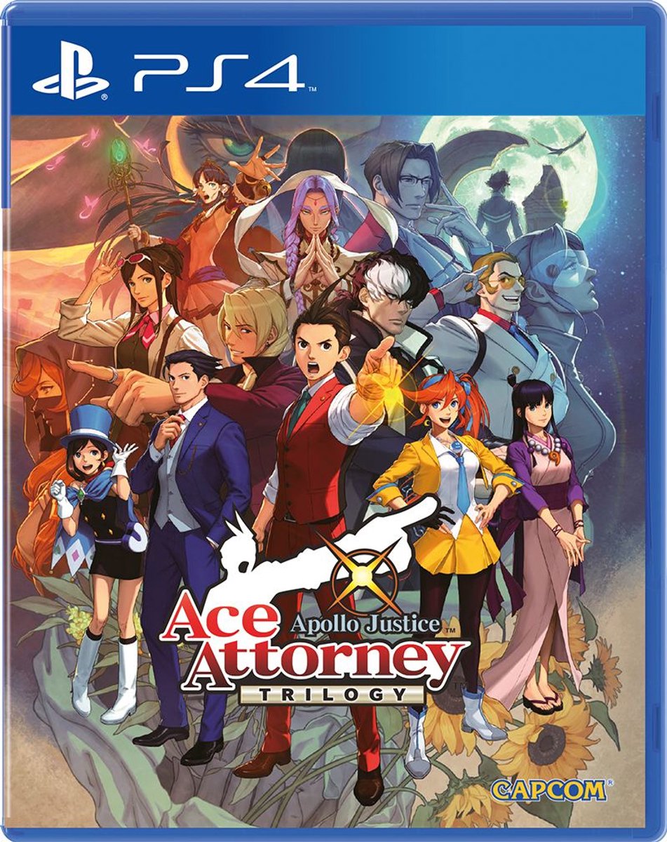 Apollo Justice Ace Attorney Trilogy-Asia Import (PlayStation 4) Nieuw