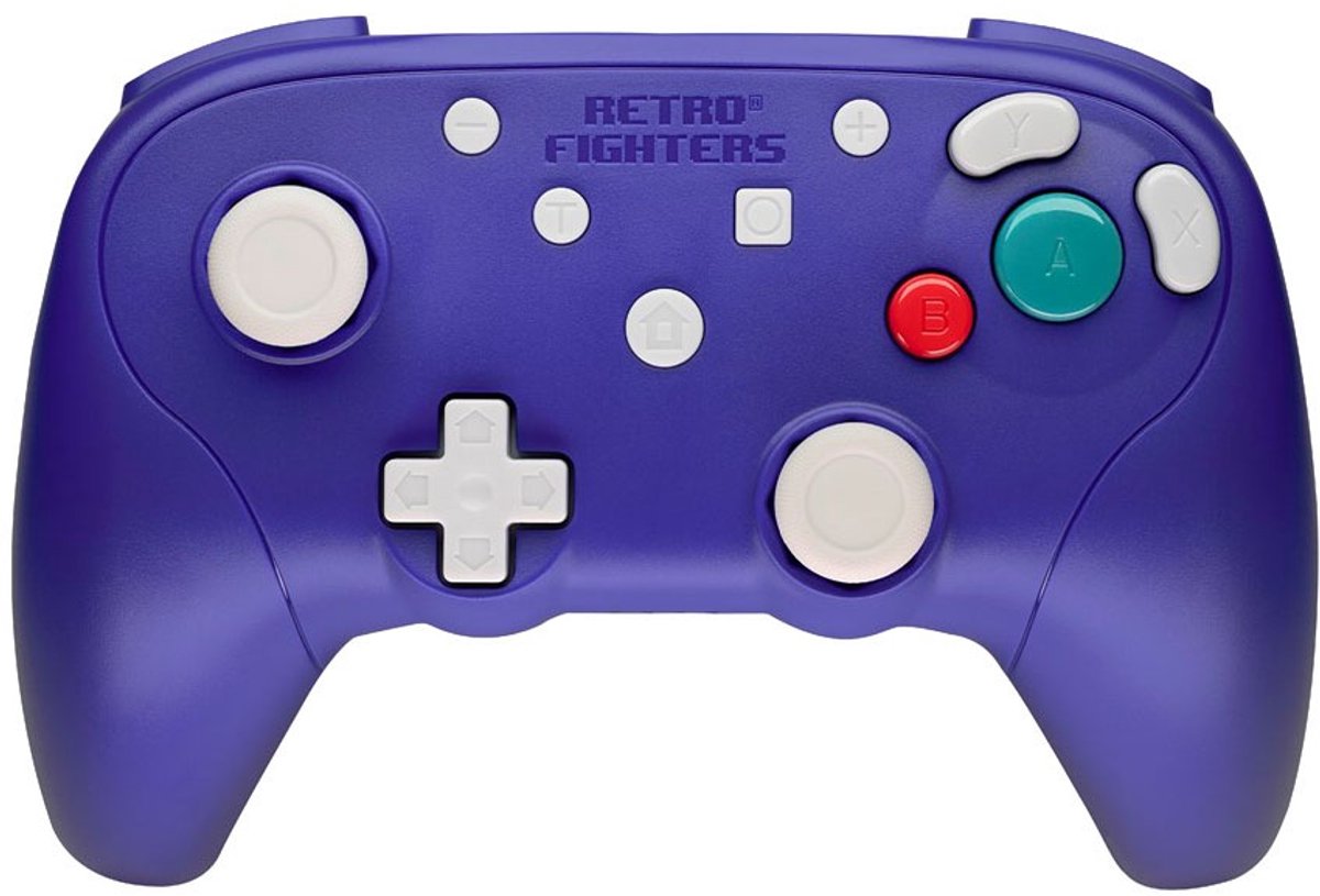 Retro Fighters BattlerGC Next-Gen Wireless 2.4Ghz Controller-Paars (Diversen) Nieuw