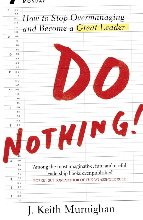 Do Nothing! - cover