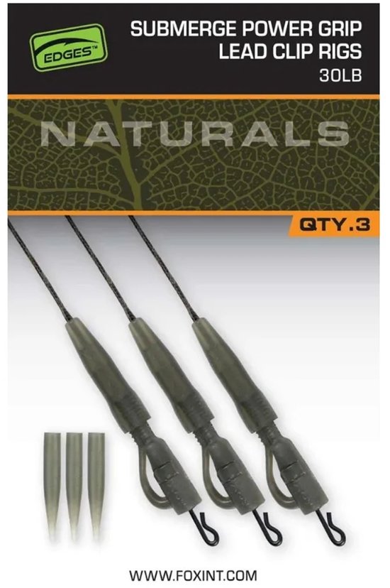 Fox Carp - End Tackle Naturals Sub Power grip lead clip - Fox Carp van Fox — afbeelding 4