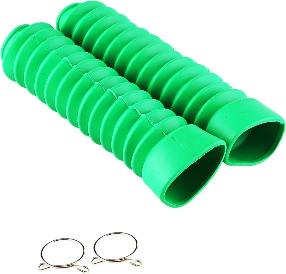 Motorfiets Voorvorkhoes met Schokdemperhoes Boot voor 205x42mm voor Motor (ZwartBlauwGroenRood - Set van 4)