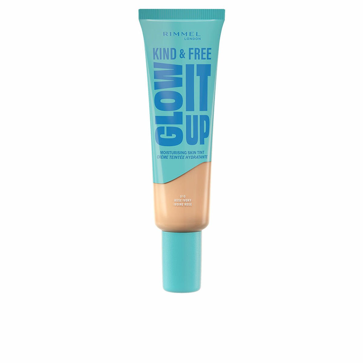Rimmel Kind&Free huidtint 010 Rose Ivory, hydraterend, kalmeert gevoelige huid