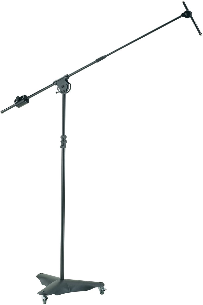 König & Meyer 21430 Overhead microfoonstatief zwart 1340/2200 mm - Microfoon statief