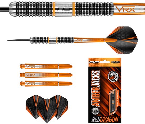 RED DRAGON - Amberjack 18: Steeltip Tungsten Dartpijlen Professioneel - 22 gram van Red Dragon — afbeelding 4