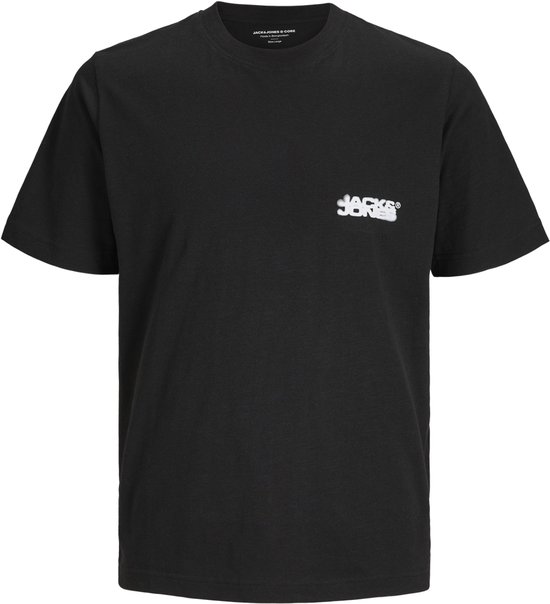 JACK&JONES - JCOSAGO LOGO SLUB TEE SS CREW NECK LN - Heren - T-shirts
