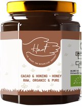 HANT | BIO - MELICAO Gezonde Chocopasta - Rauwe Honing met Cacao Choco – Ongefilterd + GRATIS LEPEL - 250g
