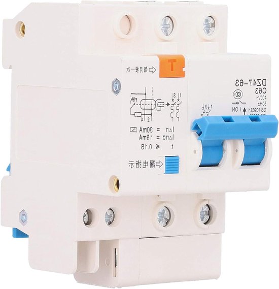 ATS Dual Power Automatische Omschakelaar 4P 63A Noodstroom Automatische Omschakelaar 220v 4p