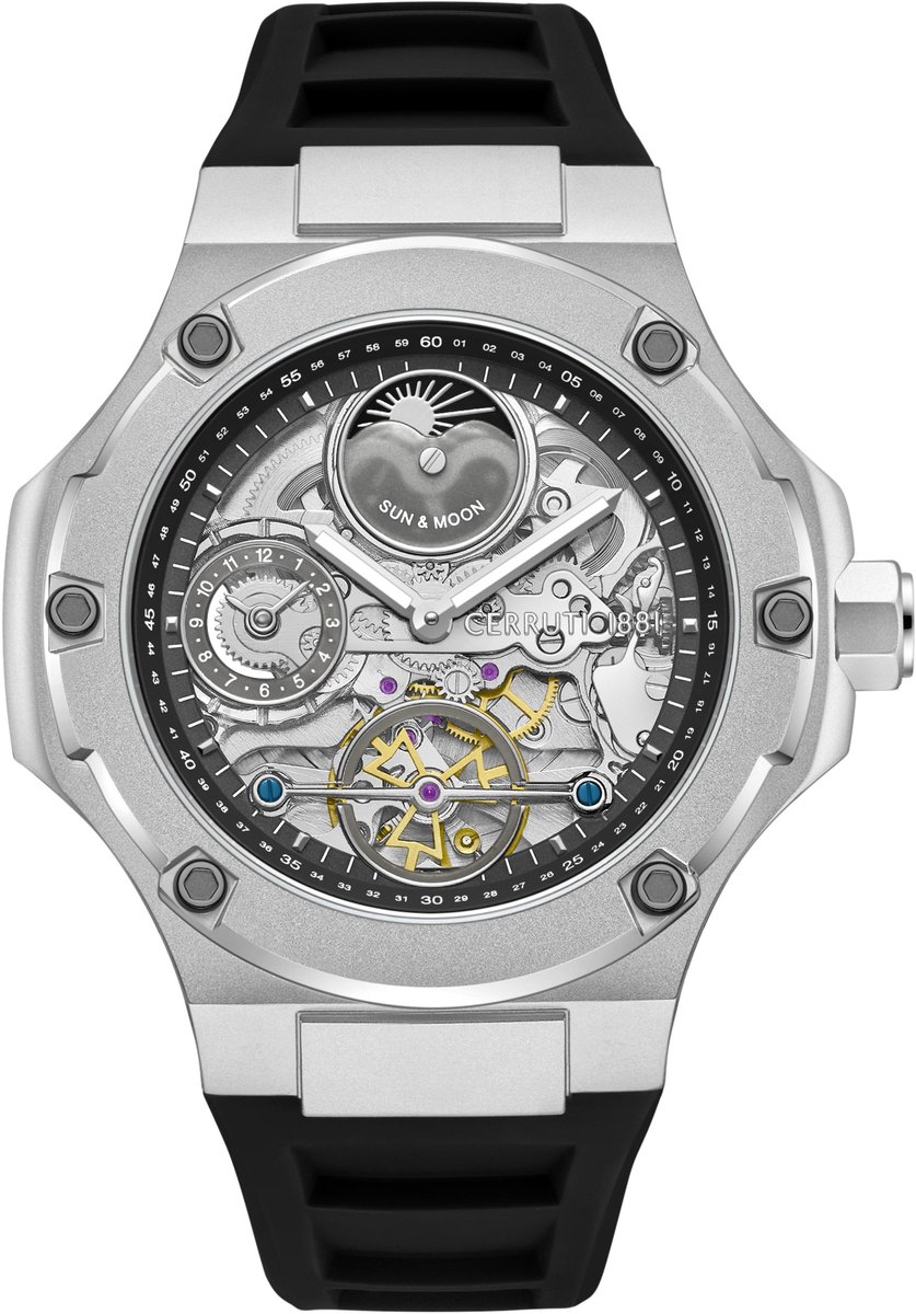 Automatisch horloge Lucardo Silver