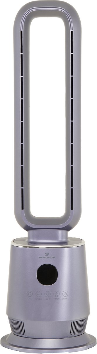A-Flow Bladeless Fan Power - Ventilator staand - Bladloze ventilator - Kolomventilator - LED display - Extra krachtige DC Motor - Zelfdraaiend - Timer - Afstandsbediening