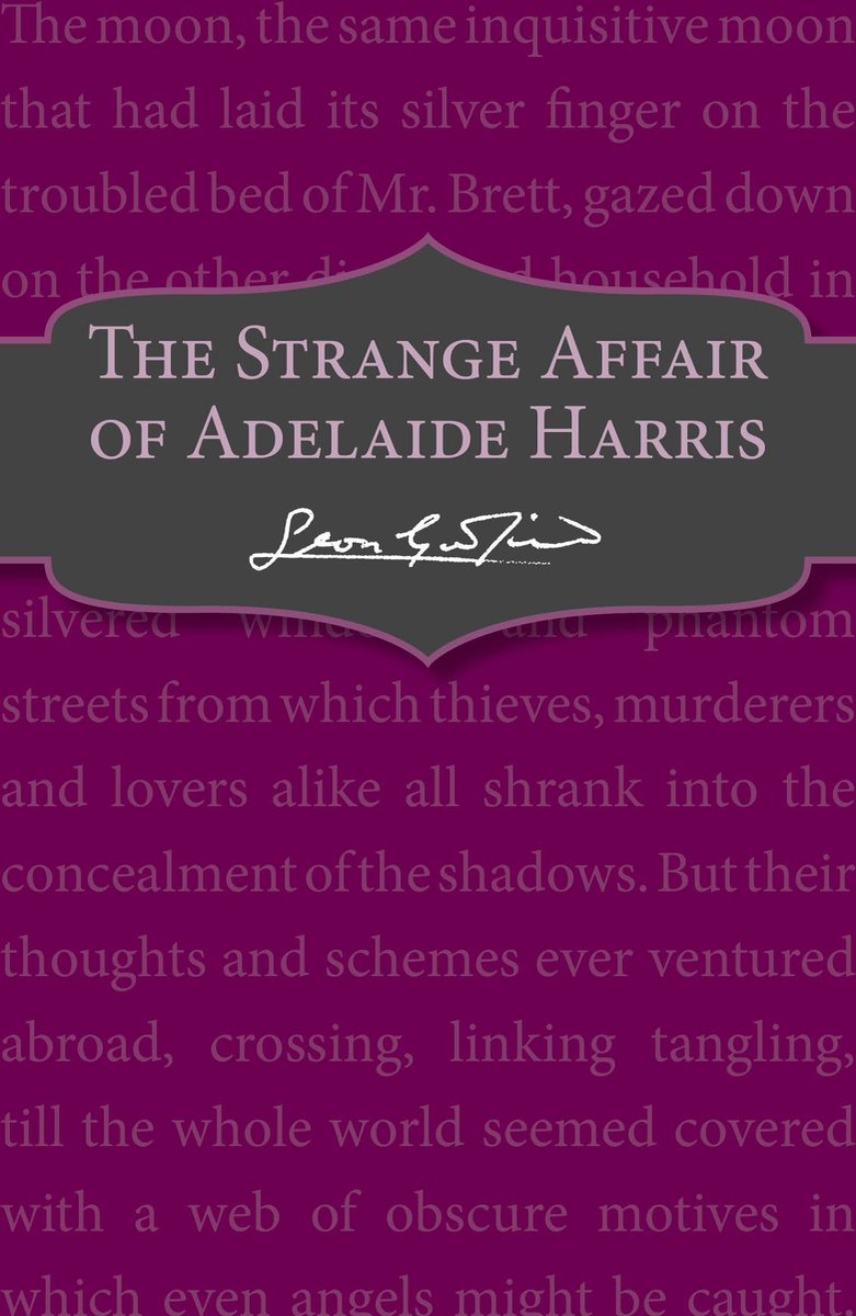 Omslag van The Strange Affair of Adelaide Harris