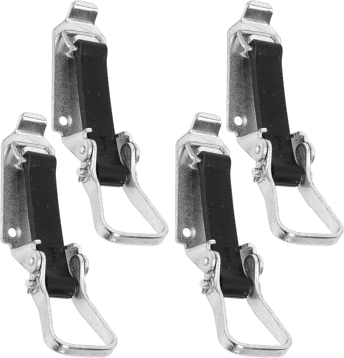 Allecto Plus - Schephouders 80 mm met elastiek - Set van 4 stuks - Voor dakdragers en aanhangers