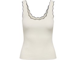 JDY Nanna Scallop Edge Top Dames - Maat L