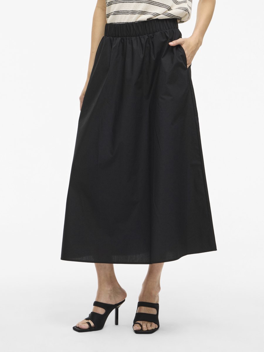 VILA - VISOPHIE HW ANKLE SKIRT - NOOS - Dames - Rokken