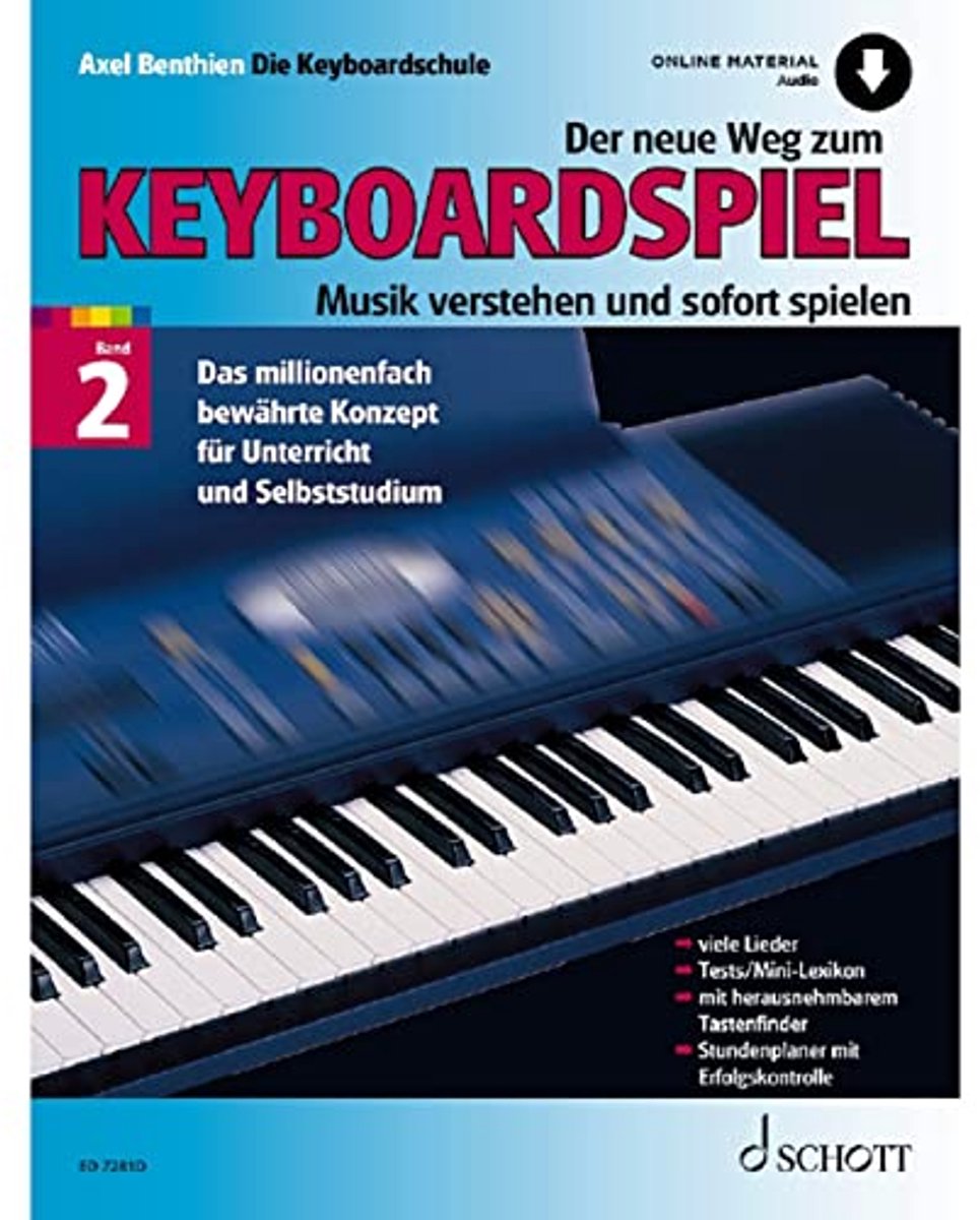 Schott Music Der neue Weg zum Keyboardspiel 2 - Educatief