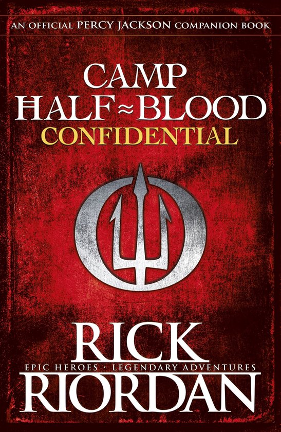 Percy Jackson and The Olympians - Camp Half-Blood Confidenti ... - cover