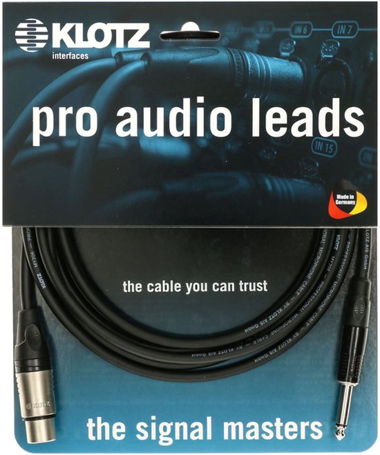 Klotz M1FP1K0100 Câble micro 1 m - Câble micro