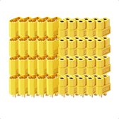 Adaptateurs Connecteurs Deans T Vers XT60 Boladge - Lot 4 Pièces (2 Mâle/Femelle) Pour RC Lipo Battery