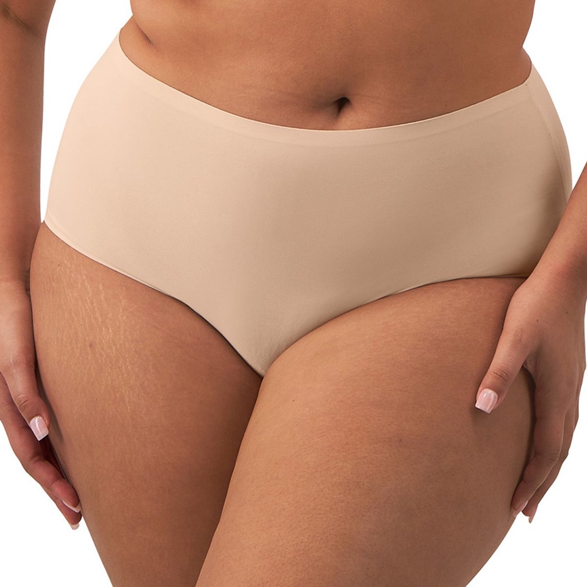 Fantasie Smoothease Invisible Stretch Curve Brief - Natural Beige - Maat (EU) XXL/3XL