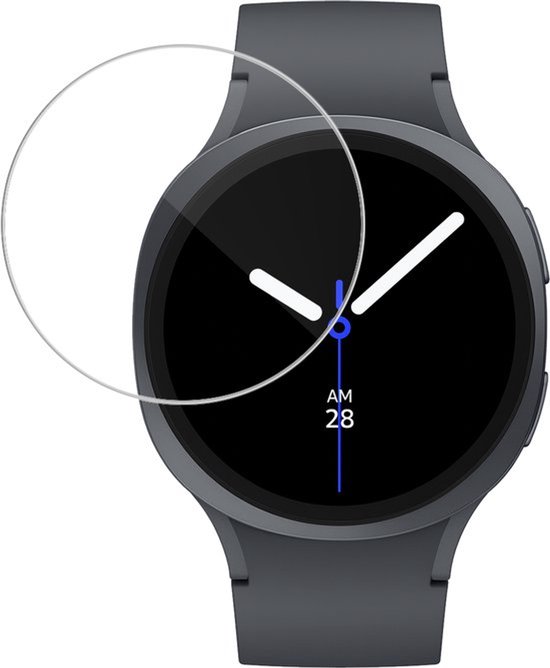Strap-it Screenprotector van gehard glas -bescherming glasplaatje geschikt voor Samsung Galaxy Watch 9/8 - 44mm