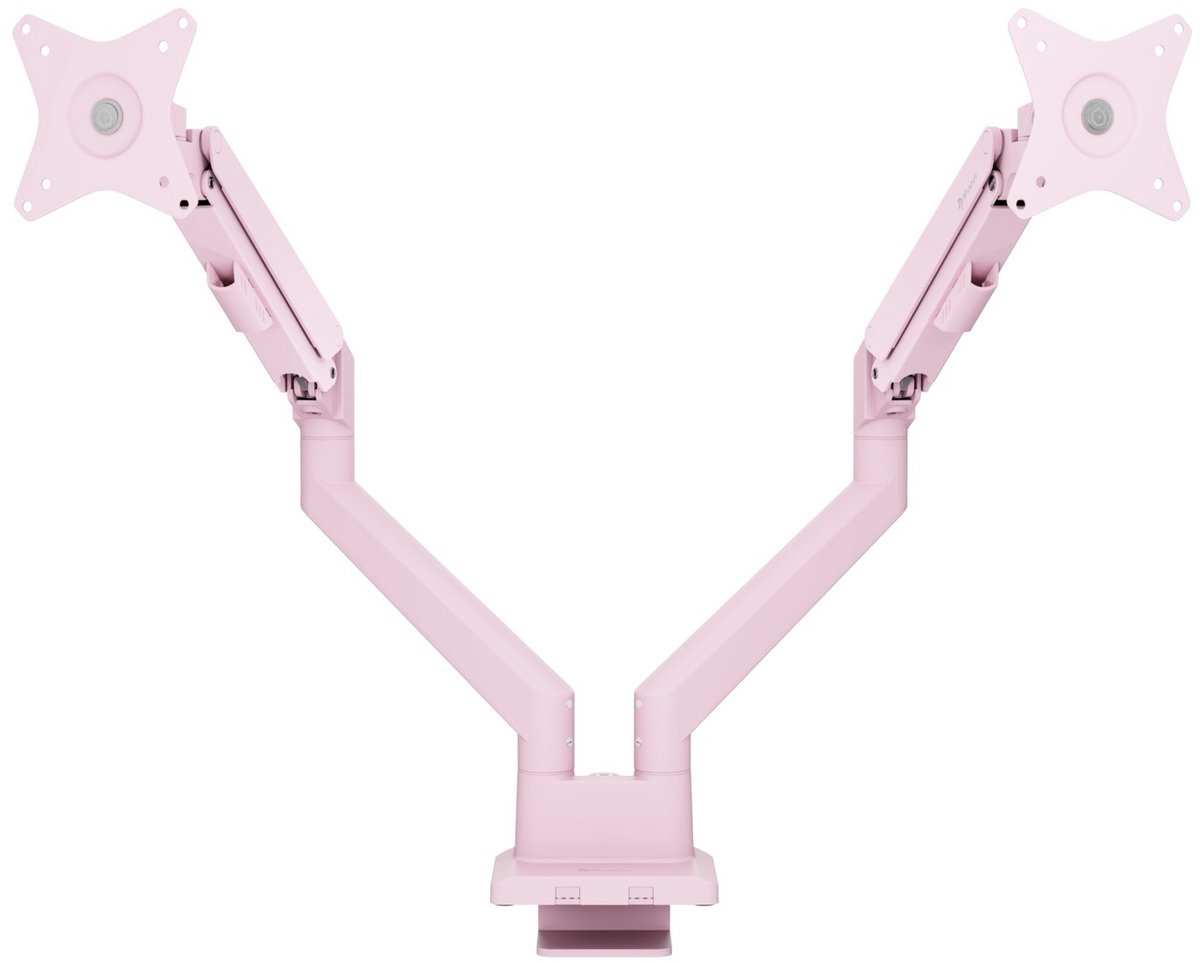 Arozzi Alzare Neo Dubbele Monitor Arm - Gasfeder - Paars thumbnail 2