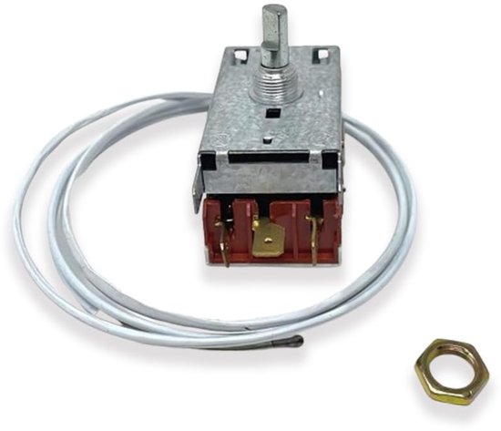 Universele thermostaat voor koelkast K59 L 1260, compatibel met fornuis Bosch/Siemens/Electrolux en vele andere merken, temperatuur/reserveonderdeel