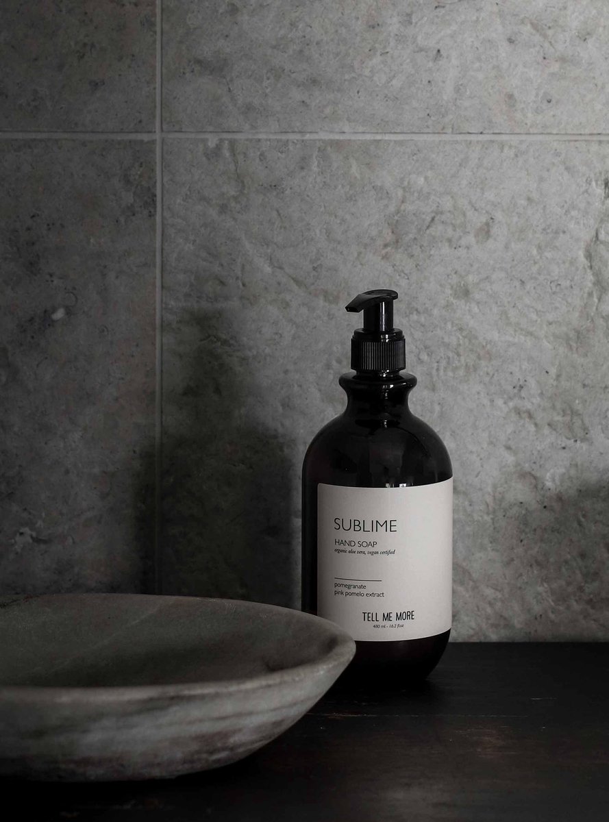 Tell Me More Handzeep Sublime – Luxe zeep met aloë vera – 480 ml - Scandinavisch design
