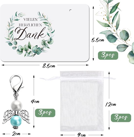 RHQFDM 30 stuks gastgeschenken doop olifanten sleutelhangers