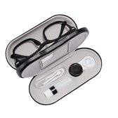 Étui Double à Lunettes - Noir - Protection Optimale Pour 2 Paires De Lunettes De Soleil Ou De Vue - Léger Et Portable