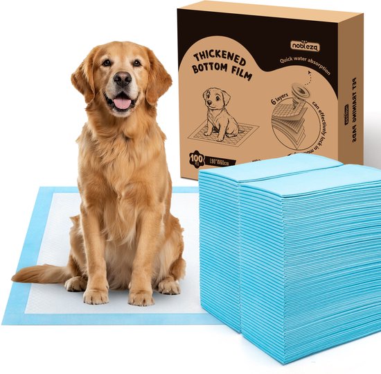 Tapis d'apprentissage de la Apprentissage de la propreté Puppy Nobleza - 60 x 90 cm - 100 pièces