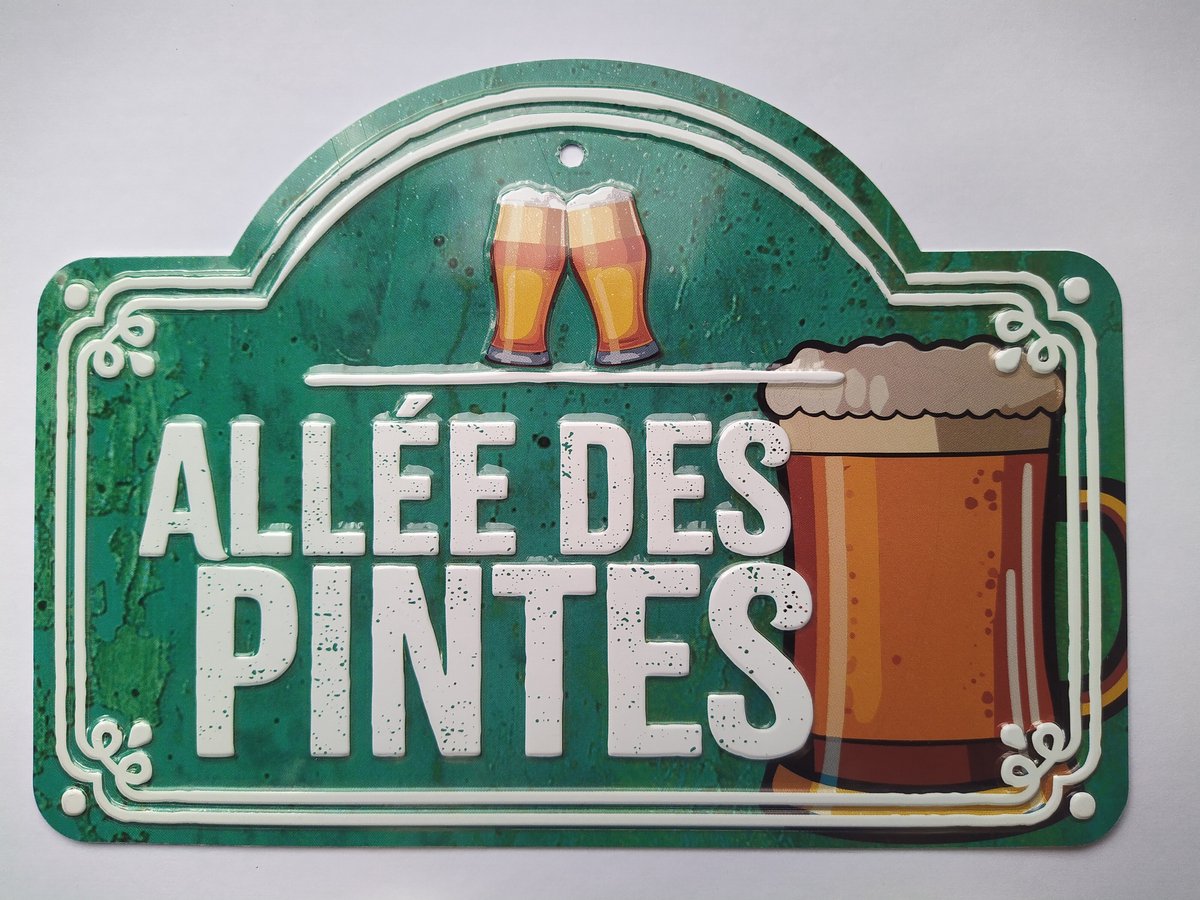 Straatnaam Bord "ALLÉE DES PINTES"
