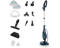 Ariete 4164/06 - STEAM MOP 10 IN 1- Stoomreiniger - handstomer - blauw - incl 10 accessoires