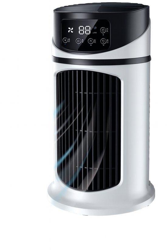 Aircooler - Luchtkoeler - Tafel Ventilator - 6 Standen - Luchtbevochtiger -